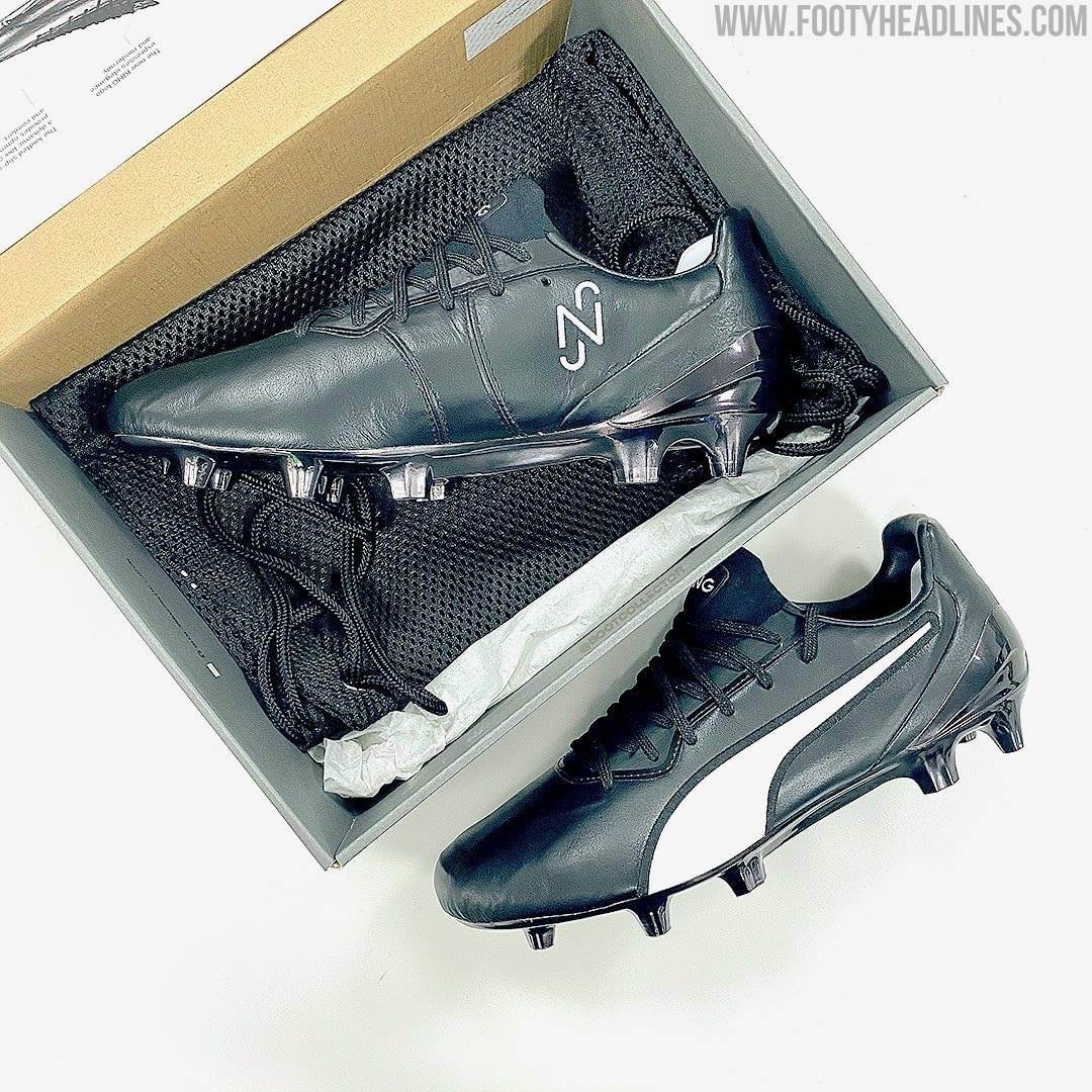 Modified For Neymar Black White Puma King Platinum Neymar